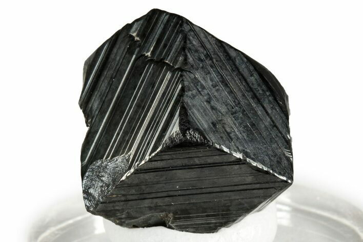 Striated Octahedral Magnetite Crystal - Utah #333946